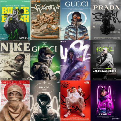 Poster Wall Sticker Digital Collection – Includes 132 High-Quality Files